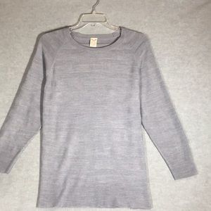 FADED GLORY Buttery Soft Long Line Leisure Lounge Wear Rib Knit Cuffs and Bottom